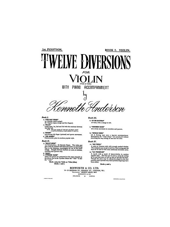 K. Anderson: Twelve Diversions 2