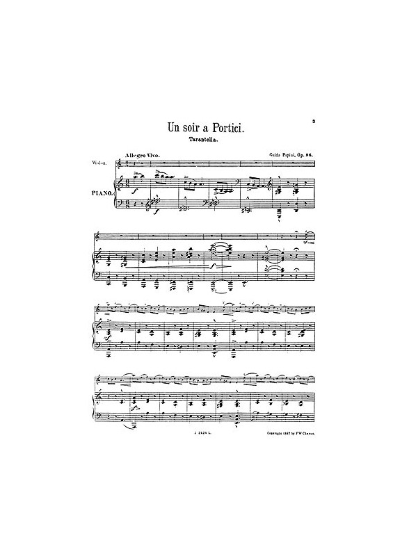 Guido Papini: Un Soir A Portici