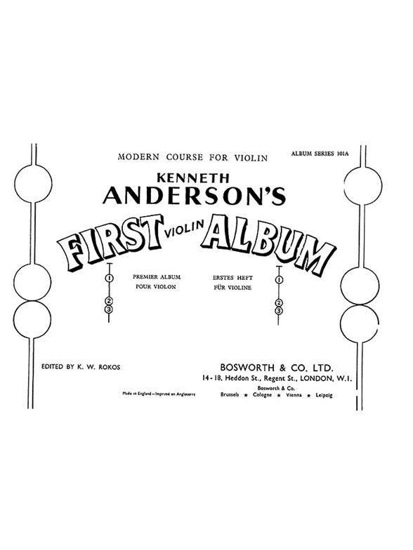 Kenneth Anderson: First Violin Album
