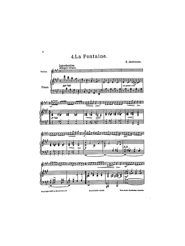 Ezra Jenkinson: La Fontaine