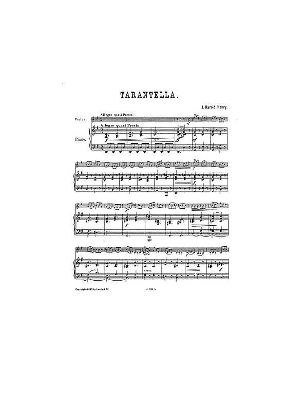 Edward German: Moto Perpetuo For Violin And Piano