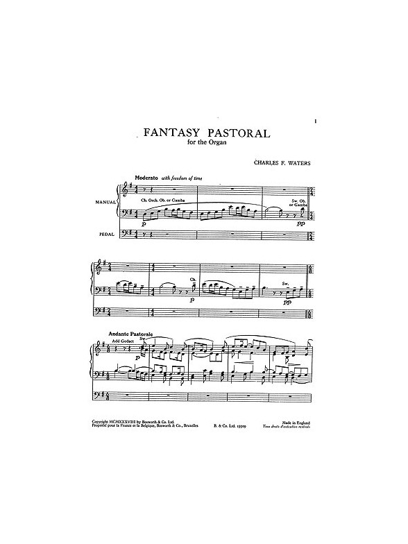Charles F. Waters: Fantasy Pastorale