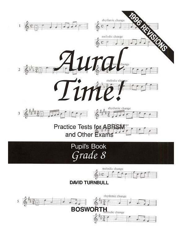 David Turnbull: Aural Time! Practice Tests - Grade 8 (Pupil's Book)