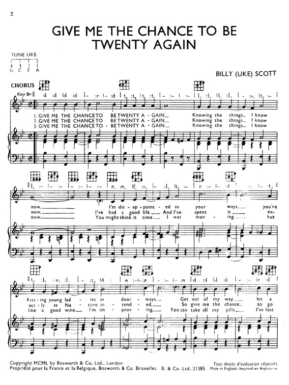 Scott, B^give Me The Chance To Be Twenty^vce/Pf