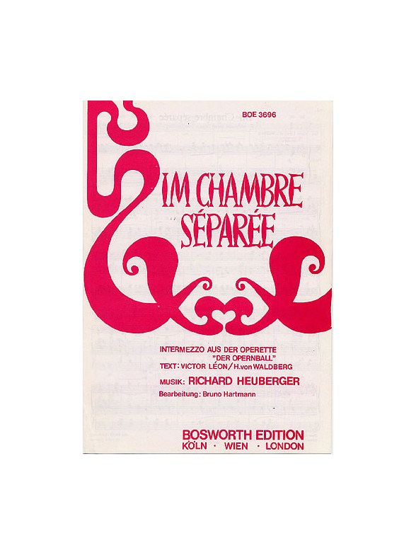 Richard Heuberger: Im Chambre Separee (Piano Solo)