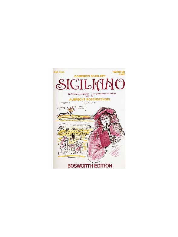 Domenico Scarlatti: Siciliano (Score/Parts)