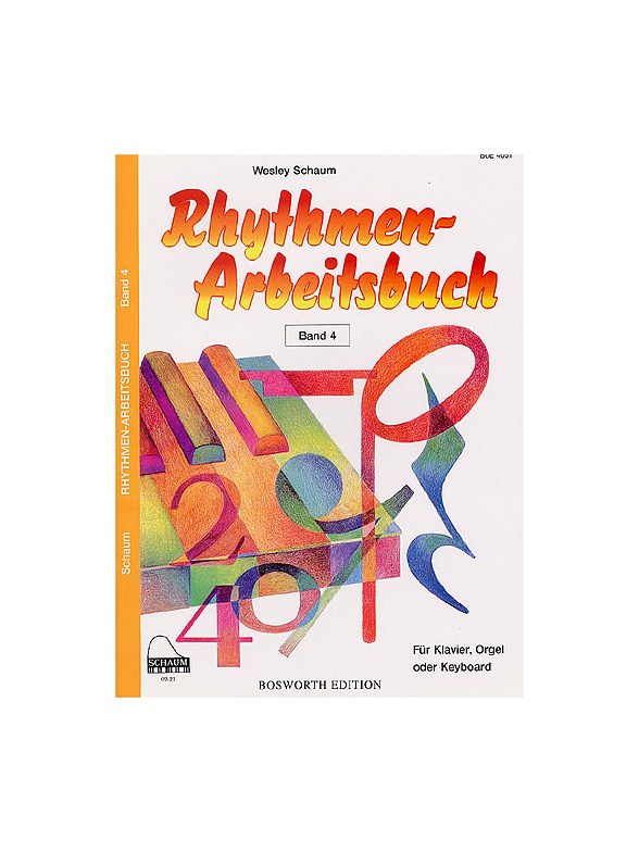 Wesley Schaum: Rhythmen-Arbeitsbuch - Band 4