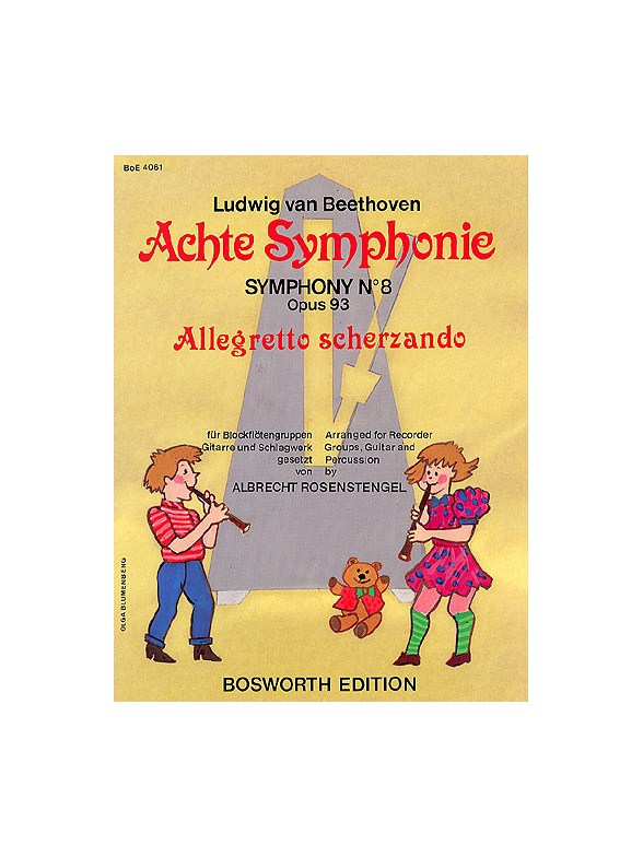 Achte Symphonie, Allegretto Scherzan