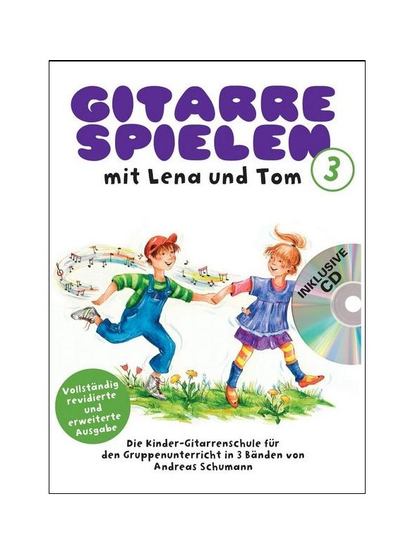 Gitarre Spielen Mit Lena Und Tom - Band 3 (Book/CD) (German)