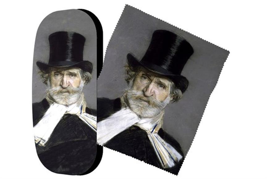 Spectacles Case: Verdi Portrait