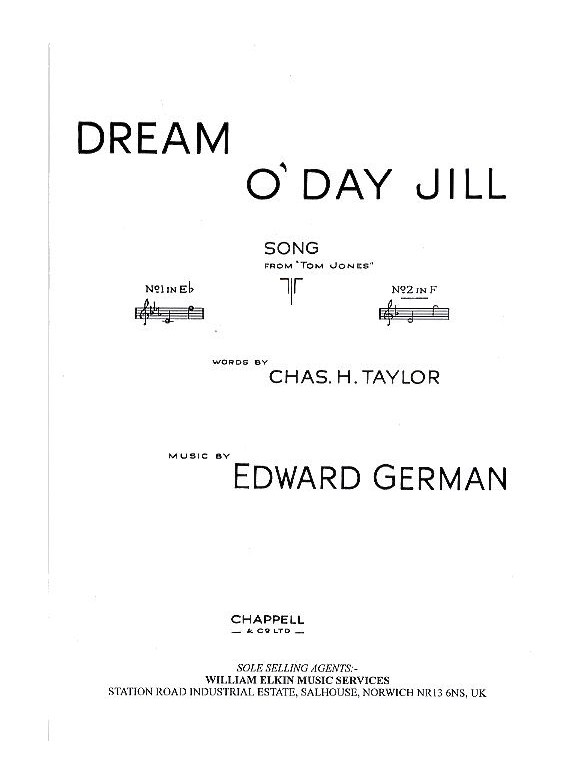 Edward German: Dream O' Day Jill (In F)