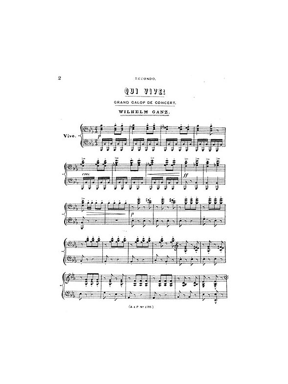 Wilhelm Ganz: Qui Vive