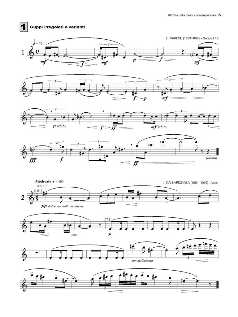 Ritmica della musica contemporanea : Per Licei musicali, Conservatori e Corsi universitari a indirizzo musicale