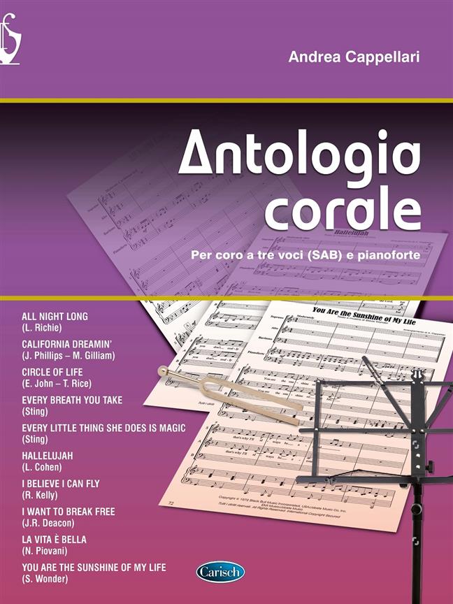 Antologia corale : per coro a tre voci (SAB) e pianoforte