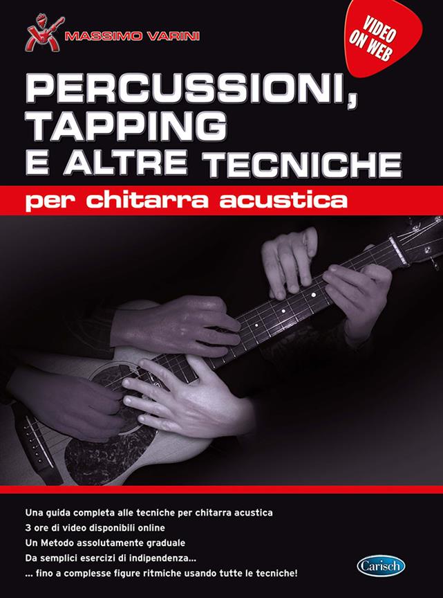 Percussioni, tapping e altre tecniche : per chitarra acustica (versione VOW)