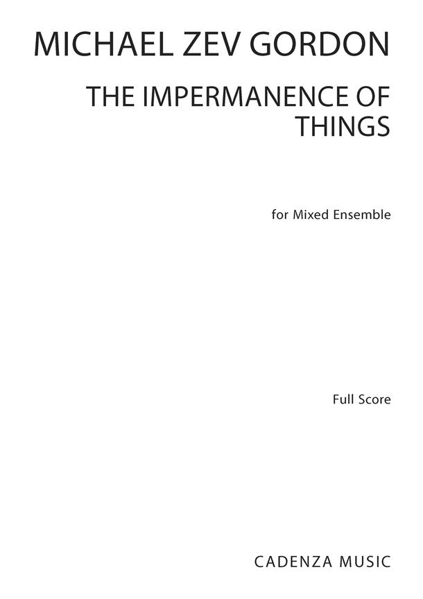 The Impermanence of Things : Full Score