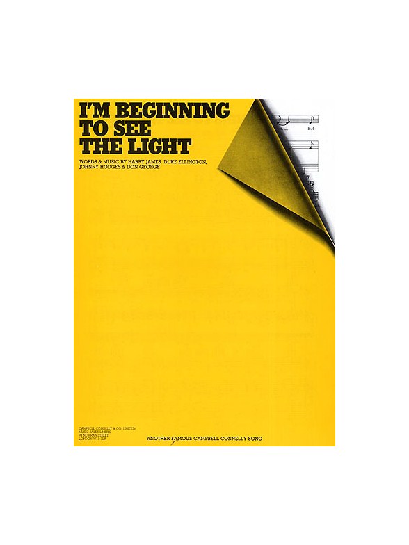 James/Ellington/Hodges/George: I'm Beginning To See The Light (PVG)