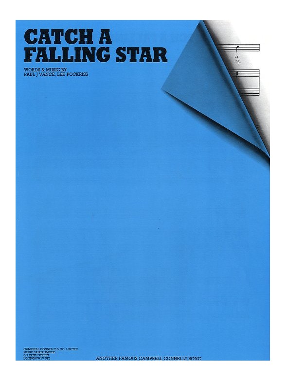 Paul Vance/Lee Pockriss: Catch A Falling Star (PVG)