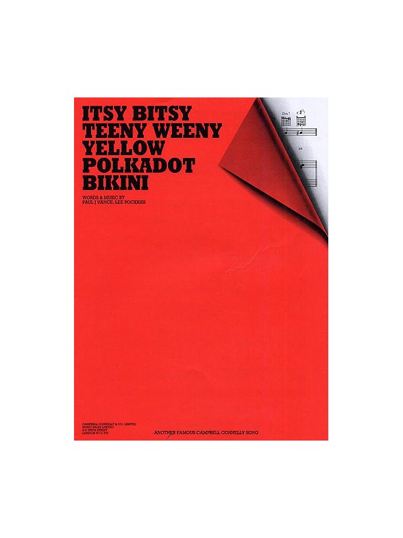 Paul Vance/Lee Pockriss: Itsy Bitsy Teeny Weeny Yellow Polkadot Bikini (PVG)