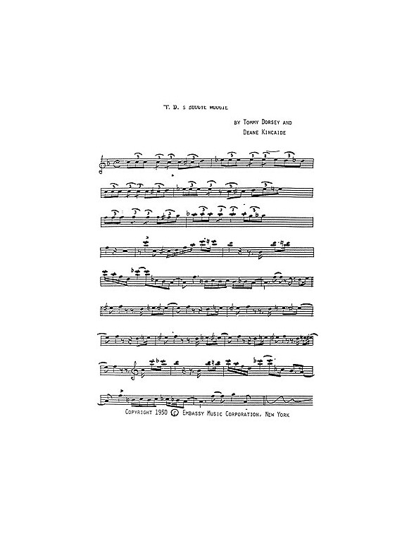 Tommy Dorsey: Boogie Woogie Piano