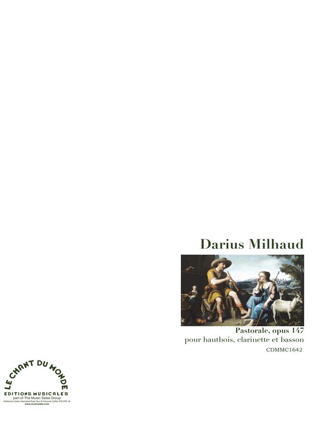 Darius Milhaud: Pastorale - Pour Hautbois, Clarinette et Basson