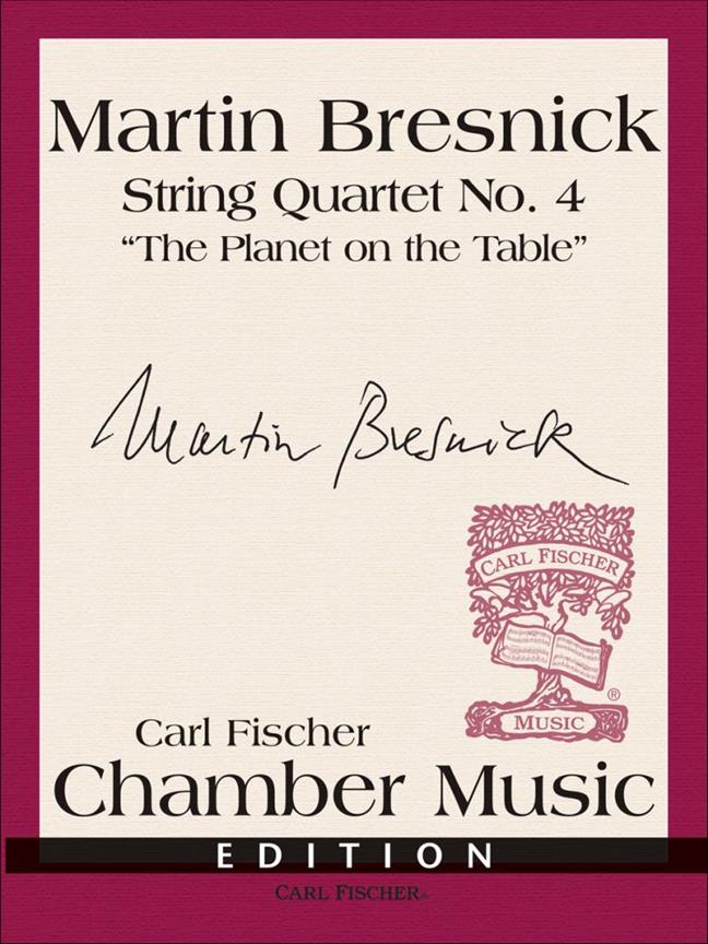 String Quartet No. 4 : The Planet on the Table