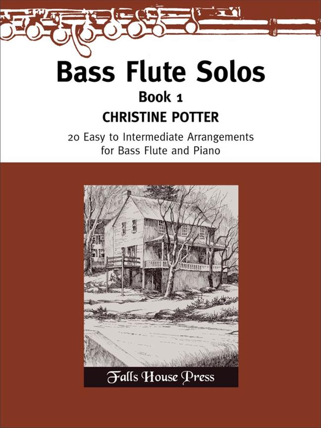 Bass Flute Solos : 20 Easy to Intermediate Arrangements for Bass Flute and Piano