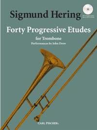 Sigmund Hering: 40 Progressive Etudes For Trombone