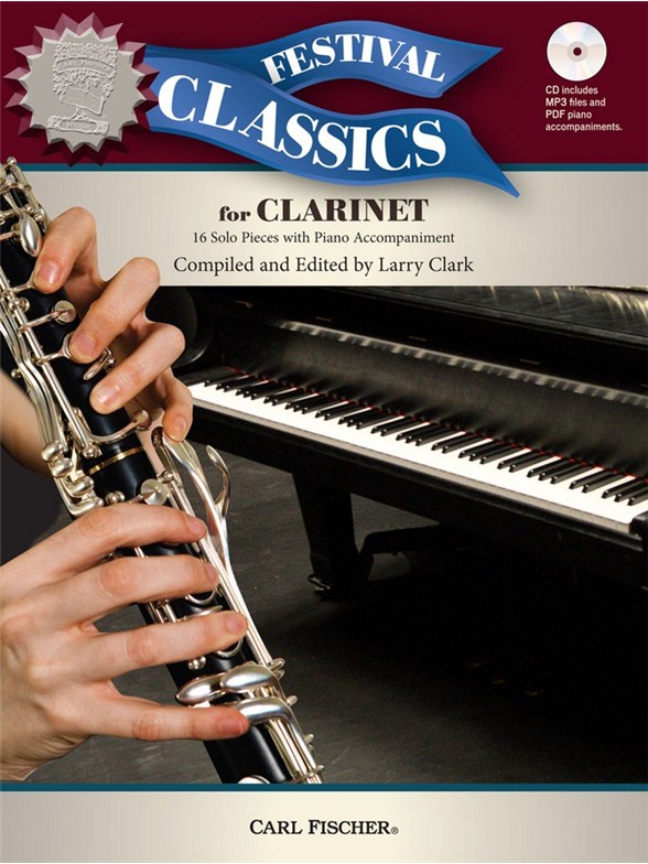 Ed. Larry Clarke: Festival Classics – Clarinet (Book/CD)