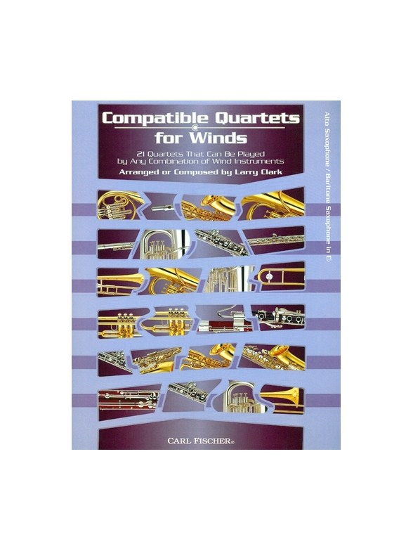 Compatible Quartets For Winds (Alto Saxophone)