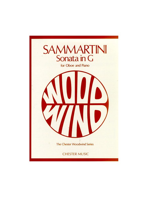 Giovanni Sammartini: Sonata In G For Oboe And Piano