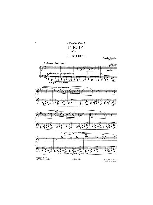 Casella Inezie Piano