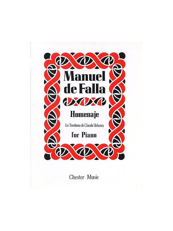 De Falla: Homenaje: Le Tombeau De Claude Debussy