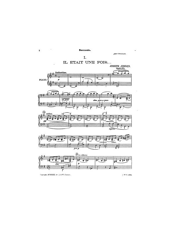Joseph Jongen: Pages Intimes
