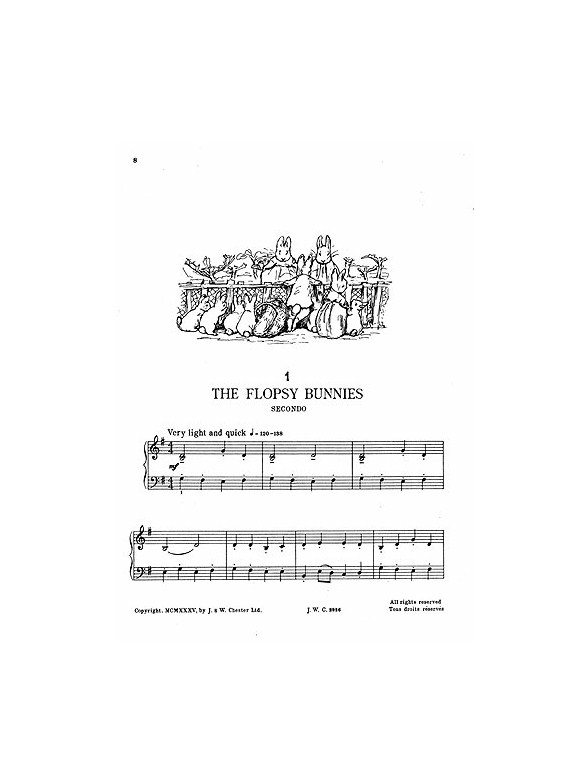 Christopher Le Fleming: The Peter Rabbit Music Book 2 (Piano Duet)