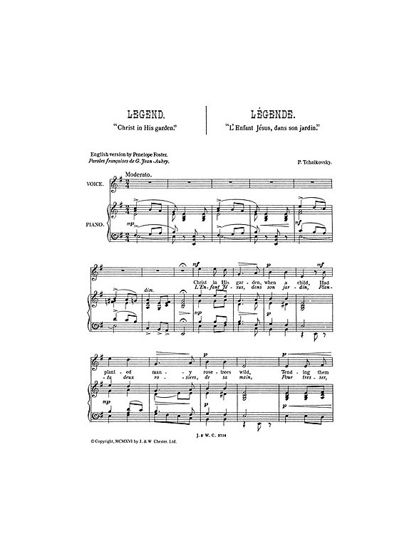 Tchaikovsky: Legend