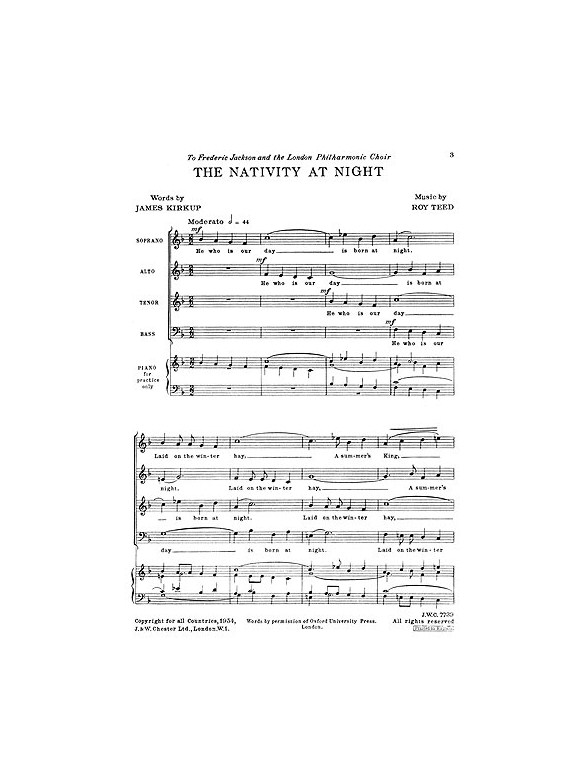 Roy Teed: The Nativity At Night
