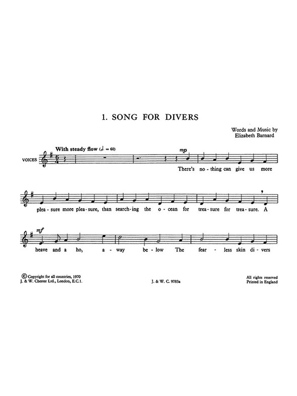 Various: Ten Songs For Juniors (Score)