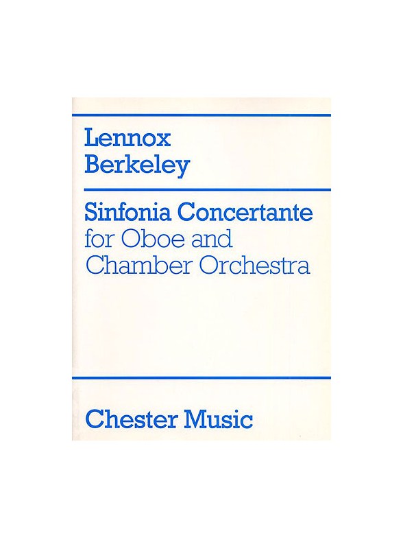 Lennox Berkeley: Sinfonia Concertante Op.84 (Oboe/Piano)