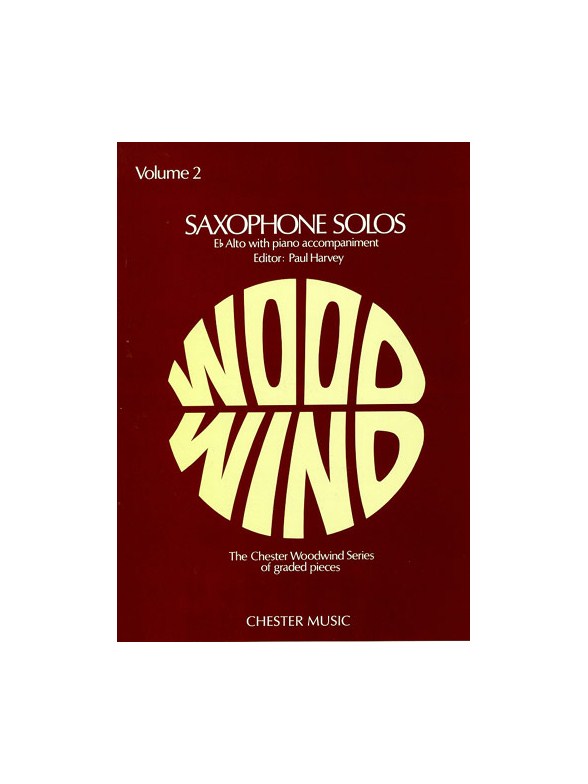 Saxophone Solos Volume 2 E Flat Alto Saxophone