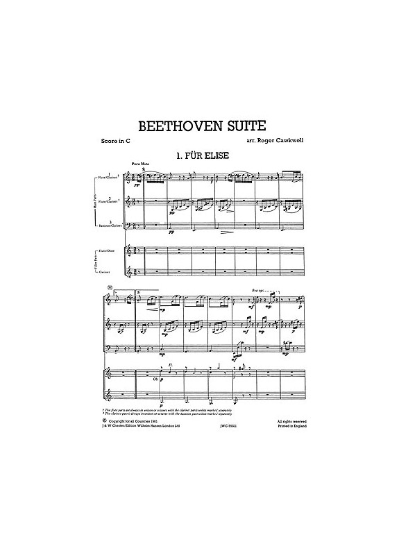 Mixed Bag No.9: Beethoven - Suite (Score/Parts)