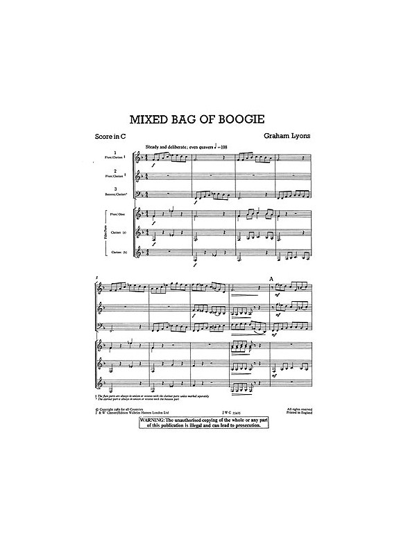 Mixed Bag No.12: Graham Lyons - Mixed Bag Of Boogie
