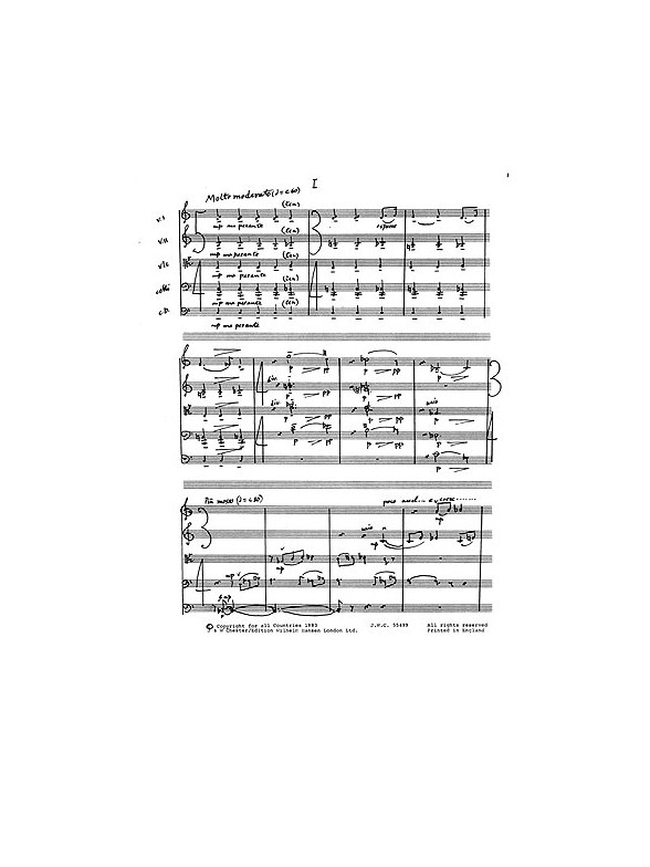 Elizabeth Maconchy: Music For Strings (Score)