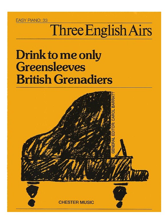 Three English Airs (Easy Piano No.33)