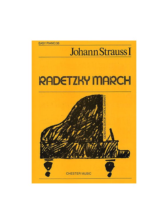 Johann Strauss I: Radetzky March (Easy Piano No.36)