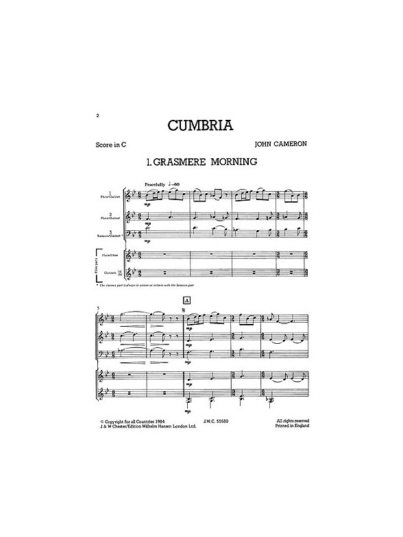 Mixed Bag No.21: John Cameron - Cumbrian Suite