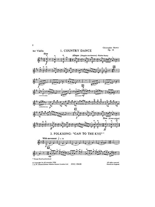Playstrings Moderately Easy No. 10 Rustic Dances (Brown)