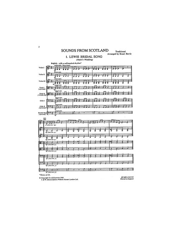 Playstrings No.10 Sounds From Scotland (Score)