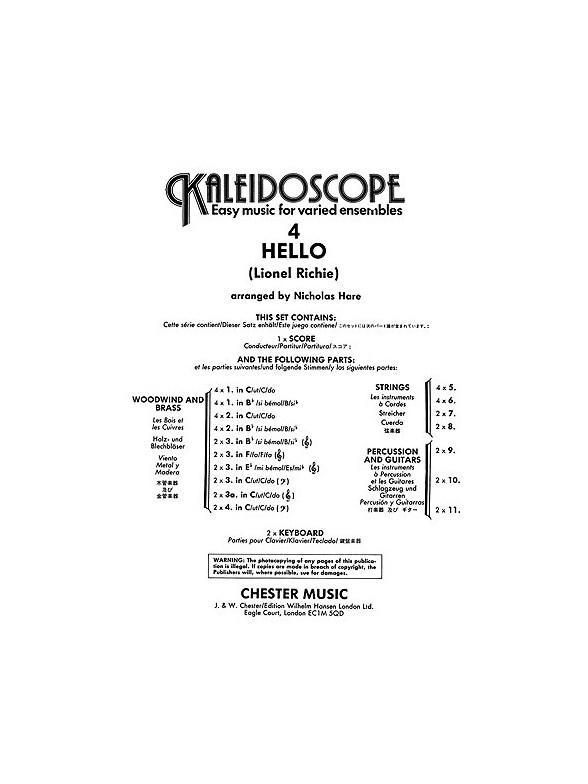 Kaleidoscope No. 4 Hello
