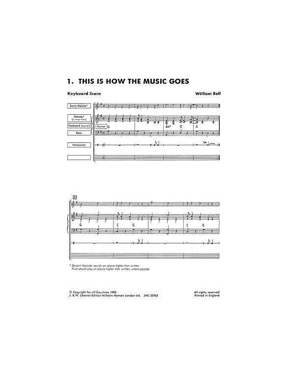 Jam Sessions Keyboard Score